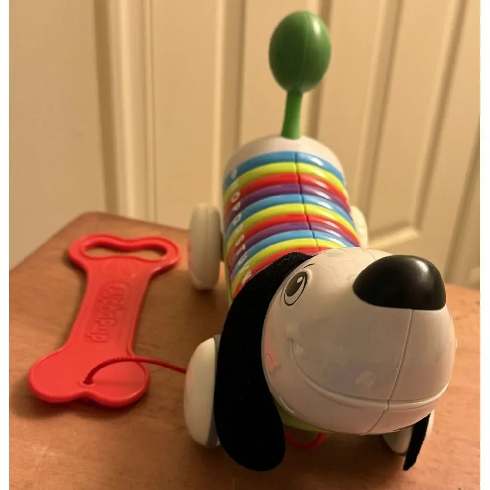 LeapFrog Alphapup Alphabet Letters Learning Talking‎ Toy Dog Red Bone Tested